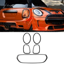 FRONT AND REAR LIGHT SURROUND GRILLE TRIM KIT FOR MINI COOPER F55 F56 F57 14-21