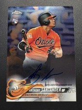 Anthony Santander 2018 Topps Chrome RC Auto #RA-ANS
