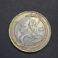 2002 Commonwealth Games £2 Coin (Scotland) – Rare Circulated Commemorative