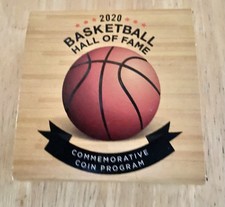 2020 Basketball Hall of Fame Silver Dollar 1 oz .999 Silver Coin