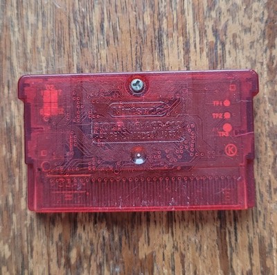 Pokémon Ruby (Game Boy Advance, GBA) - Authentic, New Battery, Tested & Working
