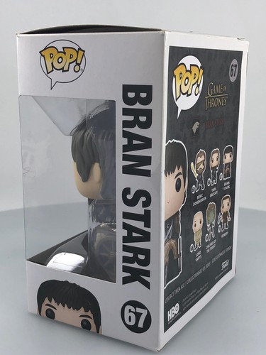 Funko POP! Televisión Juego de Tronos Bran Stark en silla de ruedas #67 CAJA DAÑADA - Imagen 5 de 14