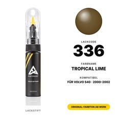 Lackstift Für Volvo S40 336 Tropical Lime Set KFZ Lack Ausbesserung