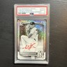 2025 Bowman Chrome Carlos LaGrange Black & White Shimmer Red Ink Auto PSA 10