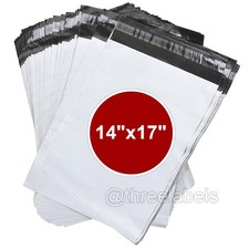 Poly Mailers 14" x 17" Self-Sealing Shipping Envelopes Big Plastic Bags 2.5 Mil
