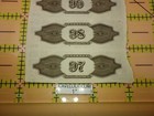 Vintage Railroad Bond Coupons Strip of 4 Pittsburgh Cincinnati Chicago St Louis — photo 6