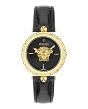Versace Womens  Gold 38mm Strap Fashion Watch