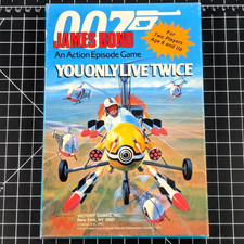 James Bond 007 YOU ONLY LIVE TWICE Action Episode Game Victory Games COMPLETE