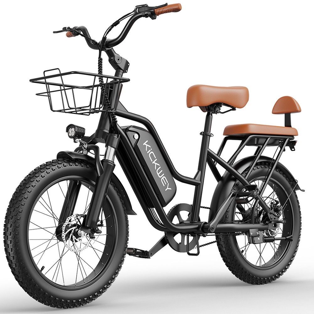 1500W Electric Commuting Bike for Adults 1500W Dual Seat City Family Ebike