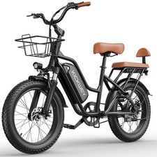 1500W Electric Commuting Bike for Adults 1500W Dual Seat City Family Ebike