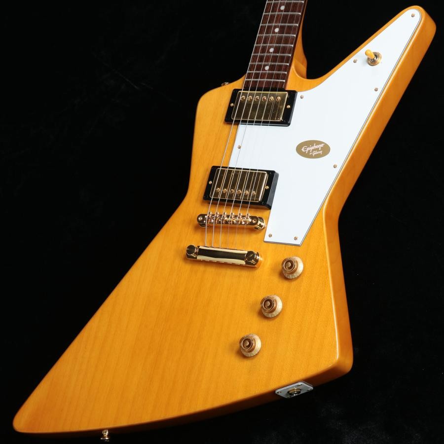 Epiphone Inspired by Gibson Custom 1958 Korina Explorer Aged