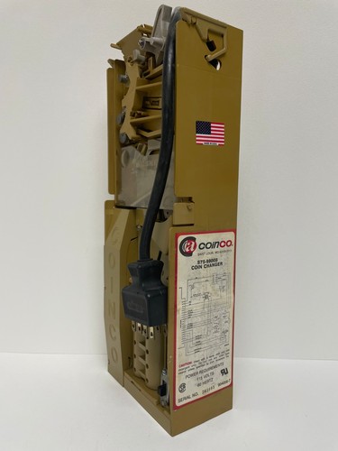COINCO S75-9800B 117v.  *COMPLETELY REBUILT* coin mech , acceptor