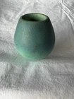 Van Briggle Pottery Bud Vase Matte Turquoise 4”