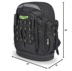 AWP Extreme Tool Backpack | Rugged Polyester Jobsite Backpack with Waterproof...