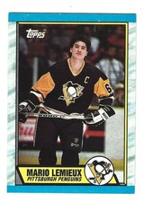 1989/90 Topps Hockey - Mario Lemieux #1