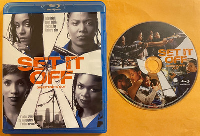 Set It Off (Director's Cut) (Blu-ray, 1996) MINT! Ultra Rare!! OOP Fast Ship