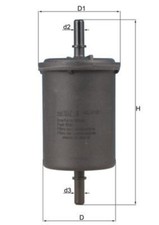 MAHLE Kraftstofffilter Für RENAULT DACIA NISSAN Avantime Clio I II 16400JD51A
