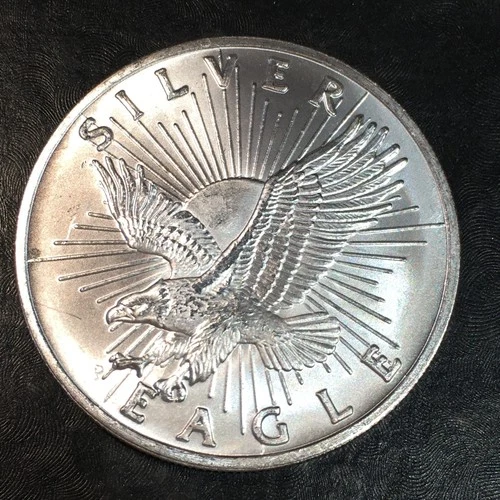 1oz Silver Bullion Classic Sunshine Minting Silver Eagle WE COMBINE SHIP #R911