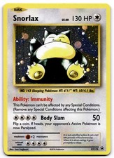 Snorlax XY179 XY Cosmos Holo Black Star Promo Pokemon Card - LP on eBay
