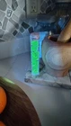 Uranium Depression Glass Sealed In Mad scientist beaker