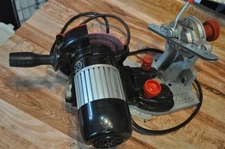 OREGON Saw Chain Bench Grinder CHAINSAW SHARPENER (510A) 410-120 RUNS GREAT