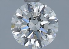 Certificate GIA 1.17 CT Round Natural Mined Diamond Loose J color SI1 clarity 3465.64 per carat