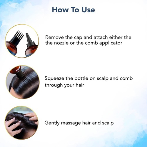 100% Pure Rosemary Oil For Hair Growth (6.7 fl oz) Infused With Biotin, Jojob... - Picture 5 of 9