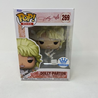 Funko Pop DOLLY PARTON White Pantsuit GLASTONBURY 2014 Funko Shop Exclusive 269