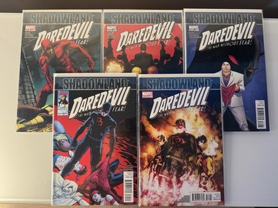 Daredevil 508 509 510 511 512 Shadowland Marvel Black Costume