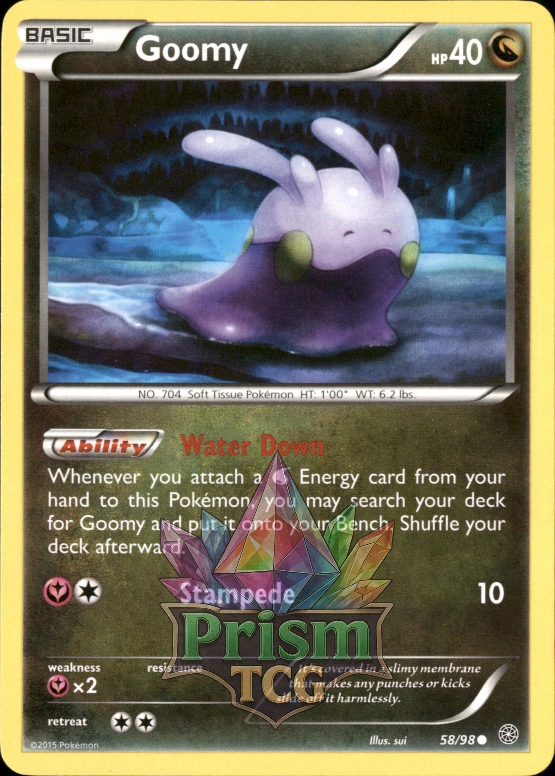 Goomy 58/98 Common Ancient Origins Pokemon
