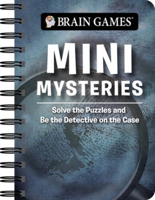 Brain Games Mini Mysteries: Solve the Puzzles and Be the Detective - VERY GOOD