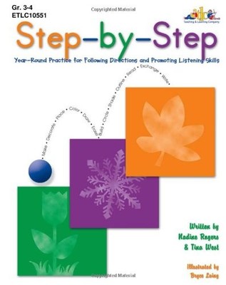 STEP-BY-STEP - GRADES 3-4 By Nadine Rogers & Tina West *Excellent Condition*