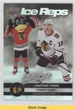 2023-24 Upper Deck MVP Ice Reps Jonathan Toews Tommy Hawk #IR-2 READ kr0