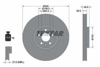 Textar Bremsscheibe 92289805 FüR Volvo