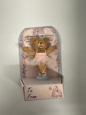 Russ Little Tutu Lavender and White Bear 2 height