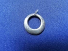GRANDMA GRABE'S BEAUTIFUL VINTAGE 925 STERLING SILVER RING 2G PENDANT