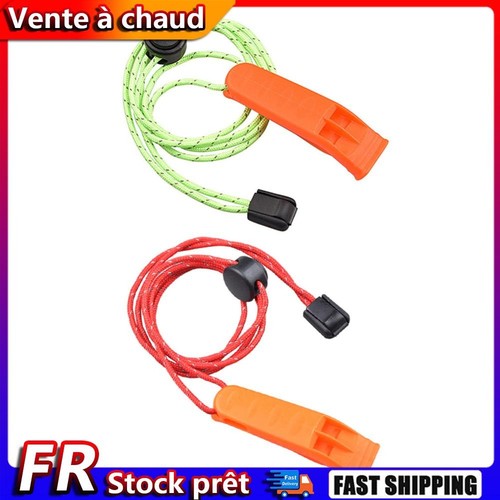 Collier Sifflet Urgence IBasingo Ti9010O Lot De 2 Sifflets En Titane