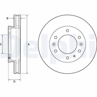 Bremsscheiben Vorne Ø302Mm BelüFtet FüR Ford Ranger Tke Usa Cab & Ab 19->