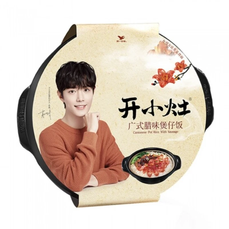 Selbsterhitzender Reis, mehrere Geschmacksrichtungen 统一开小灶自热米饭土豆煨牛腩多口味可选 1 Box/1 Mahlzeit - Bild 4 von 4
