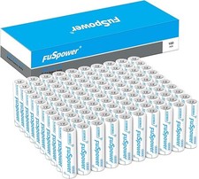 AA Batteries Double A Battery 1.5V AA Heavy Duty Batteries 100 Pack 0.40 per battery