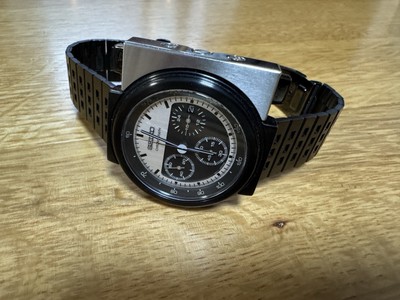 Rare Limited Seiko Giugiaro Alien SEIKO SCED041 Panda 7T12-0BP0 | eBay