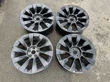 SET OF 4 Genuine Tesla Model Y Turbine Induction 20” Alloy Wheels 1188223-00-B