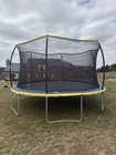 Trampoline 14ft with Ladder and Safety Net and free weather cover