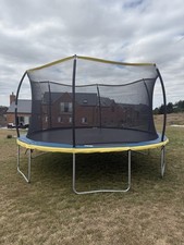 Trampoline 14ft with Ladder and Safety Net and free weather cover
