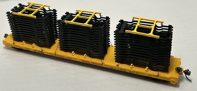 Upgraded UP 60  Flatcar #52590 w/Auto Frame Load (TS 14-3287)