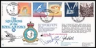 DAME VERA LYNN Signed 1995 GB Peace & Freedom RAF FDC29 Lancaster Flown FDC