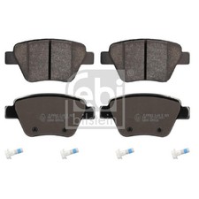 Satz Bremsbeläge Bremsklötze hinten für Seat Altea 5P1 XL 5P5 Leon 1P1 | 2461