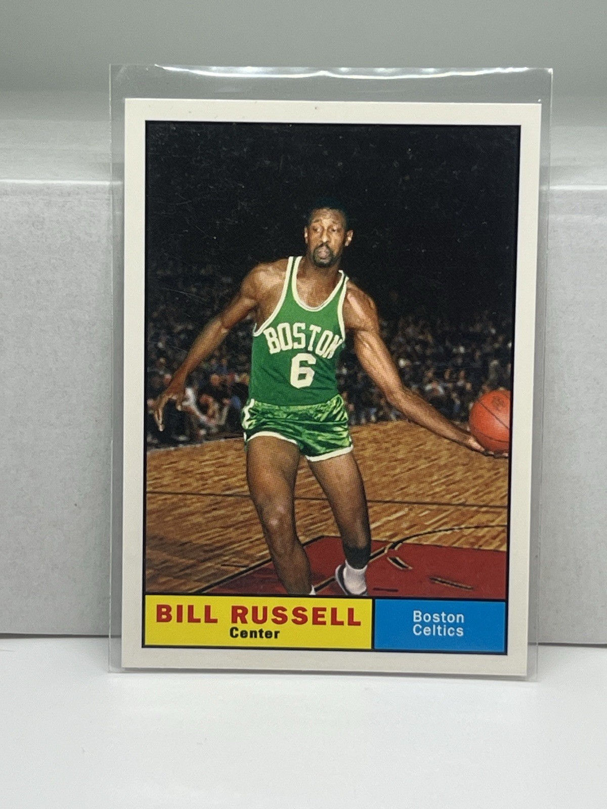 2007-08 Topps Bill Russell #BR61 The Missing Years Celtics NM or BETTER 