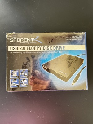 Sabrent USB 2.0 Floppy Disk Drive FL-UDRV New Sealed