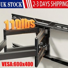TV Wall Bracket Mount Tilt Swivel Phillips LG Toshiba 32 40 43 50 55 65 70" UK